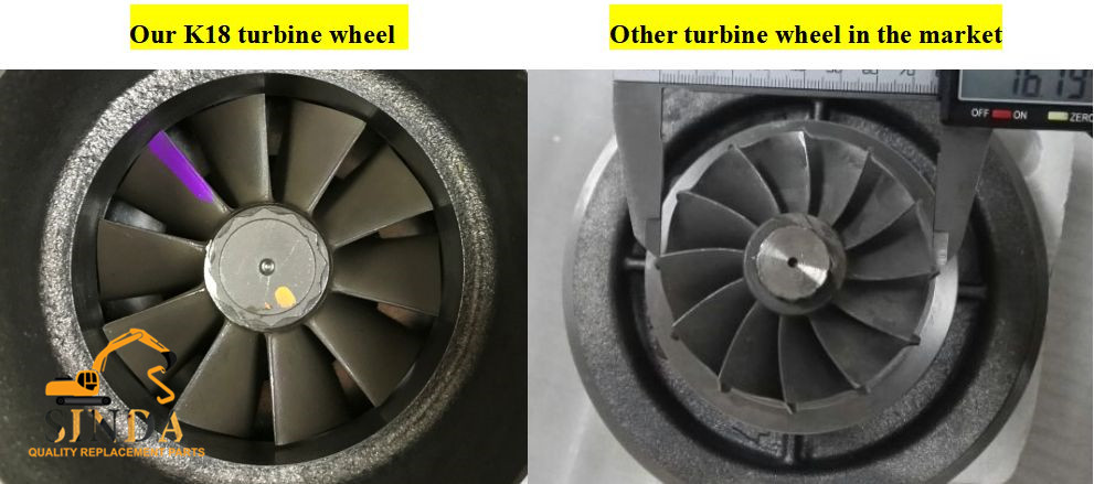 Turbine wheel comparison 02