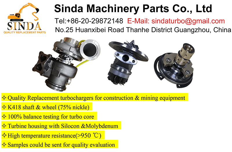 Turbocharger Catalogue-Sinda Machinery